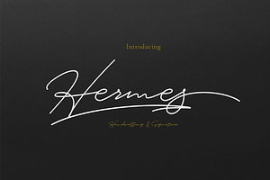 Hermes//Handwritting Font