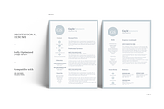 Creative and Professional Resume, a Resume Template by GraphicFlava (Thumbnail 2 of 8)