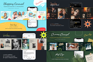 Instagram Carousels Bundle