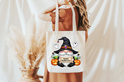 Happy Halloween Gnome Png, an Illustration by DreamCafeArt (Thumbnail 3 of 6)