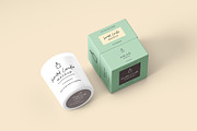 Scented Candle & Box Mockups, a Packaging Mockup by Illusiongraphic (Thumbnail 8 of 15)