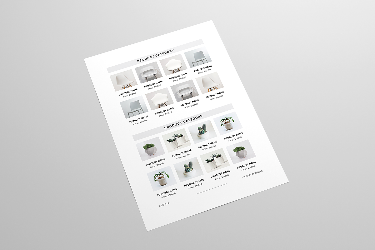 Product Catalog Sheet, a Flyer Template by Leaflove (Photo 4 of 9)
