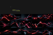 Neon Red Abstract Gradients, a Background Graphic by Milka (Thumbnail 4 of 10)
