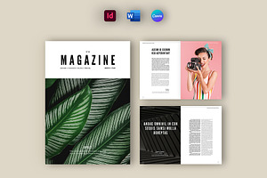 Magazine Layout Template
