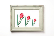 Rustic white frame landscape photo, a Background Photo by Leo Flo Mockups (Thumbnail 5 of 5)