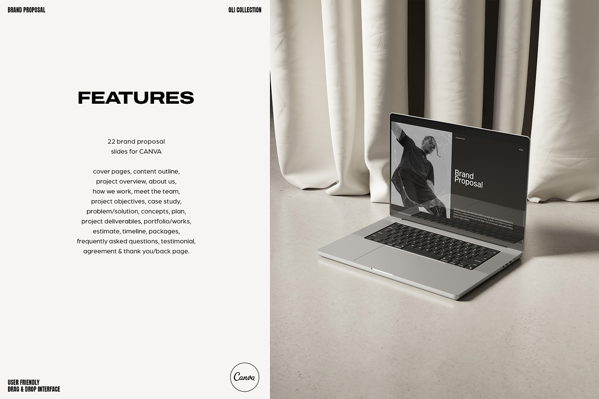 OLI / Brand Proposal, a Presentation Template by Wildnun Studio (Photo 3 of 15)