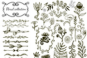 Wildflowers hand drawn collection, a Decorative Illustration by inkionia♥ (Thumbnail 2 of 2)