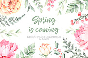 Floral bundle | Watercolor SALE, a Decorative Illustration by Kate Macate (Thumbnail 6 of 28)