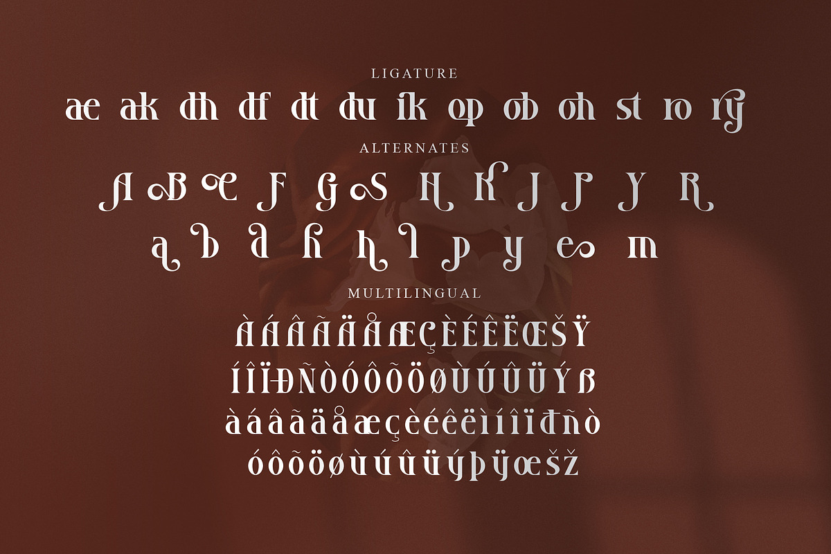 Grozery Stylish Serif Font, a Serif Font by Storytype Studio (Photo 13 of 15)