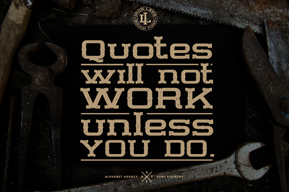 IRON LAKE FONT DUO preview 5
