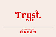 Dream Letter, Serif Font, a Serif Font by Motokiwo (Thumbnail 4 of 10)