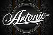 Artonic typeface +Bonus Pack, a Script Font by seventhimperium (Thumbnail 1 of 5)