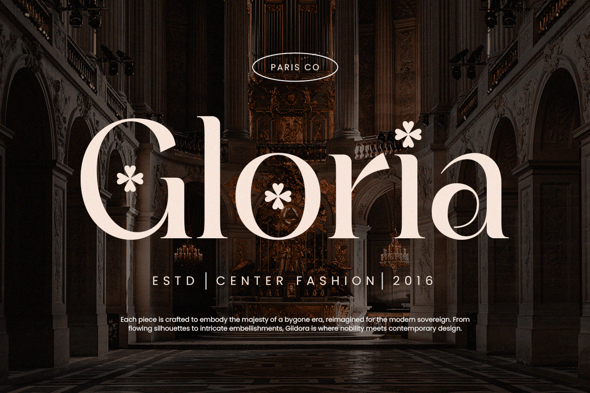 Clover - Modern Serif Logo Font, a Serif Font by Sensatype (Photo 6 of 12)