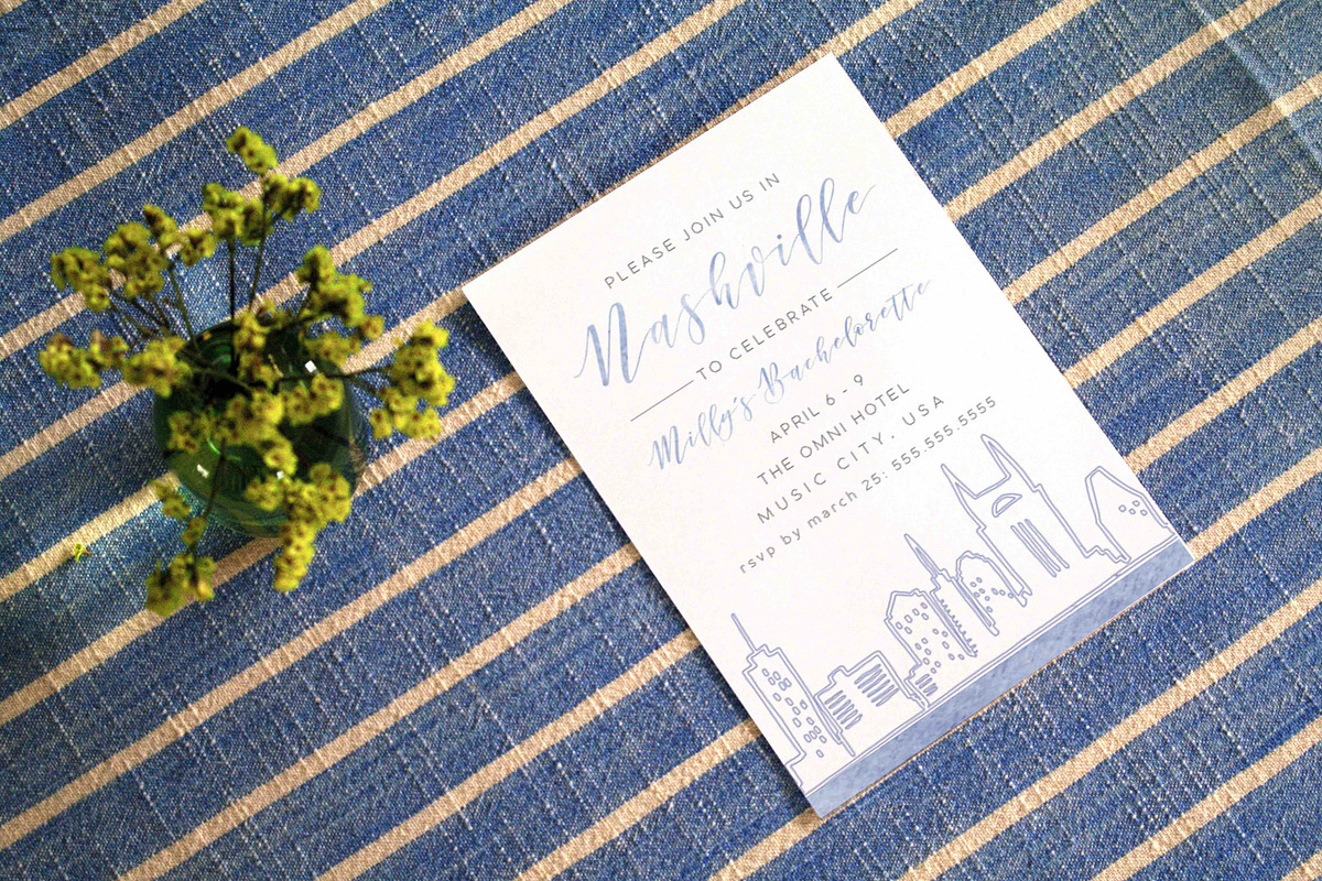 Styled A7 Invitation Mockup, an Invitation Template by Prim + Pretty Creative (Photo 4 of 4)