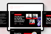 Canva Social Media Templates, a Social Media Template by Studio B | Canva Template (Thumbnail 5 of 13)