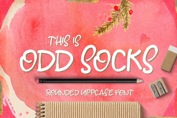 Odd Socks Font preview 4