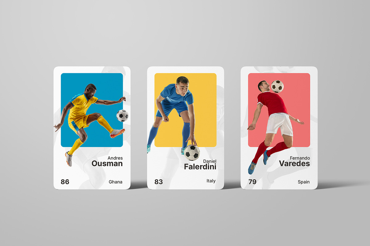 Trading Card Mockups, a Print Template by artimasa (Photo 6 of 7)