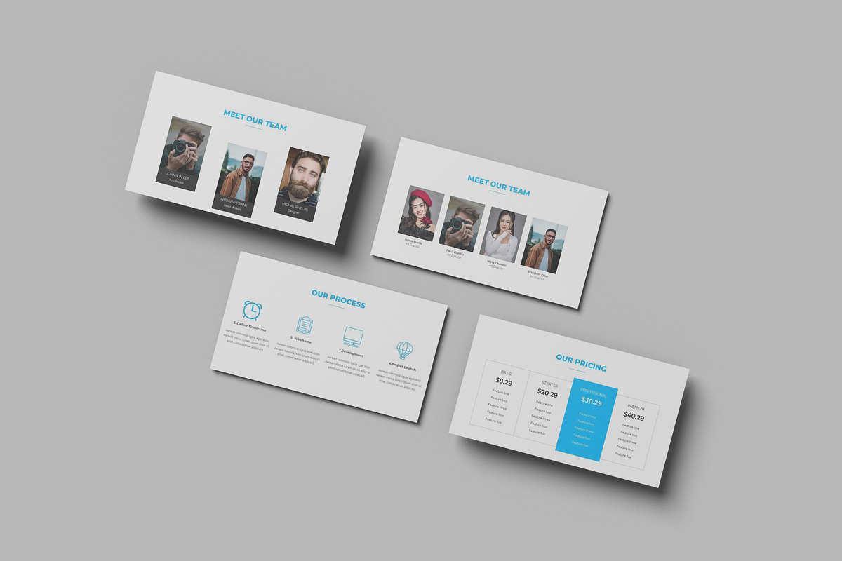 Business Presentation Template, a Presentation Template by retrographix (Photo 6 of 6)