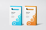 Paper Bag Mockup, a Packaging Mockup by zpackcreative (Thumbnail 1 of 4)