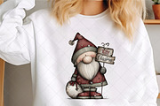 Whimsical Santa Clipart, an Illustration by SinaCreation (Thumbnail 3 of 6)