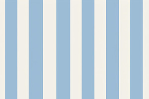 Seamless pattern, pale blue and cream vertical stripes creating, a Pattern Graphic by Studio ANNA
