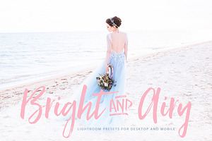 Bright and Airy Lightroom presets