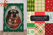 Cozy Christmas Patterns & Frames, a Pattern Graphic by AnnArt (Thumbnail 1 of 9)