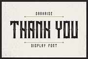 Darkrise Typeface, a Blackletter Font by PutraCetol Studio (Thumbnail 6 of 6)