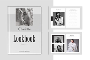 Fashion Look Book Layout