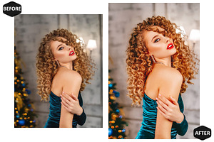 12 Happy Xmas Photoshop Actions