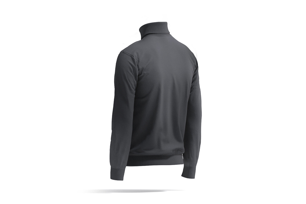 Black Turtleneck Sweater 3D Model, an Object 3D Model by rebrandy (Photo 6 of 10)