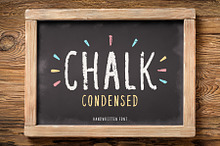 Chalk condensed font