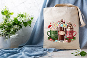 Let It Snow Christmas Coffee Png, an Illustration by DreamPrint404 (Thumbnail 2 of 7)