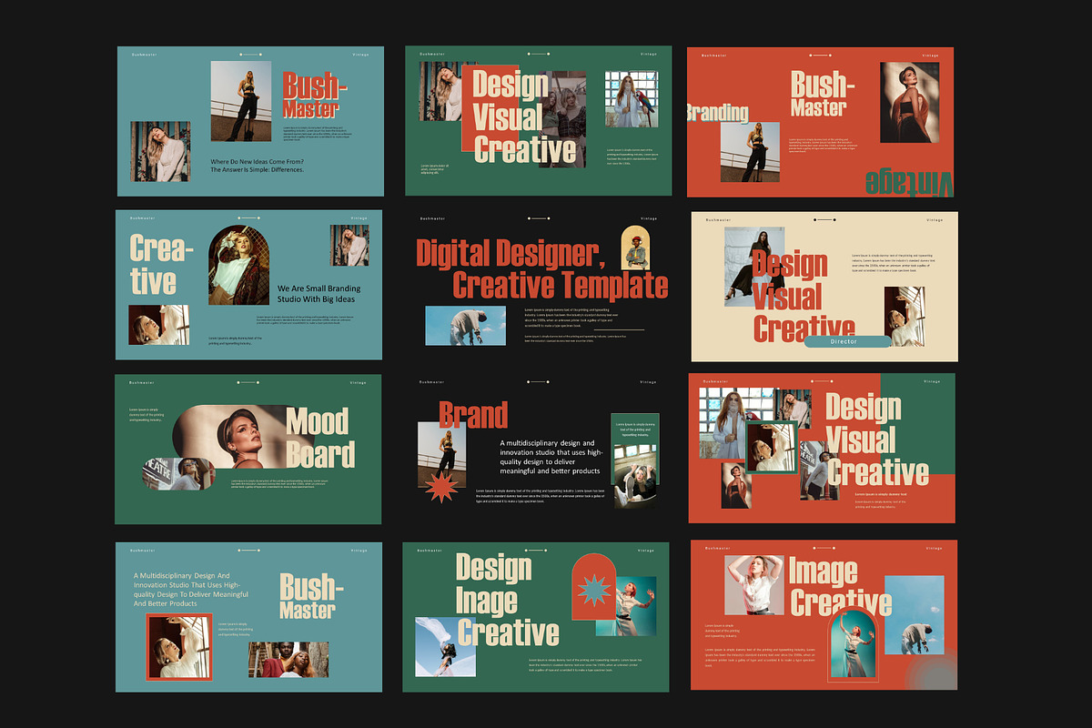Bushmaster Vintage Google Slide, a Presentation Template by Spesifikstd (Photo 10 of 12)