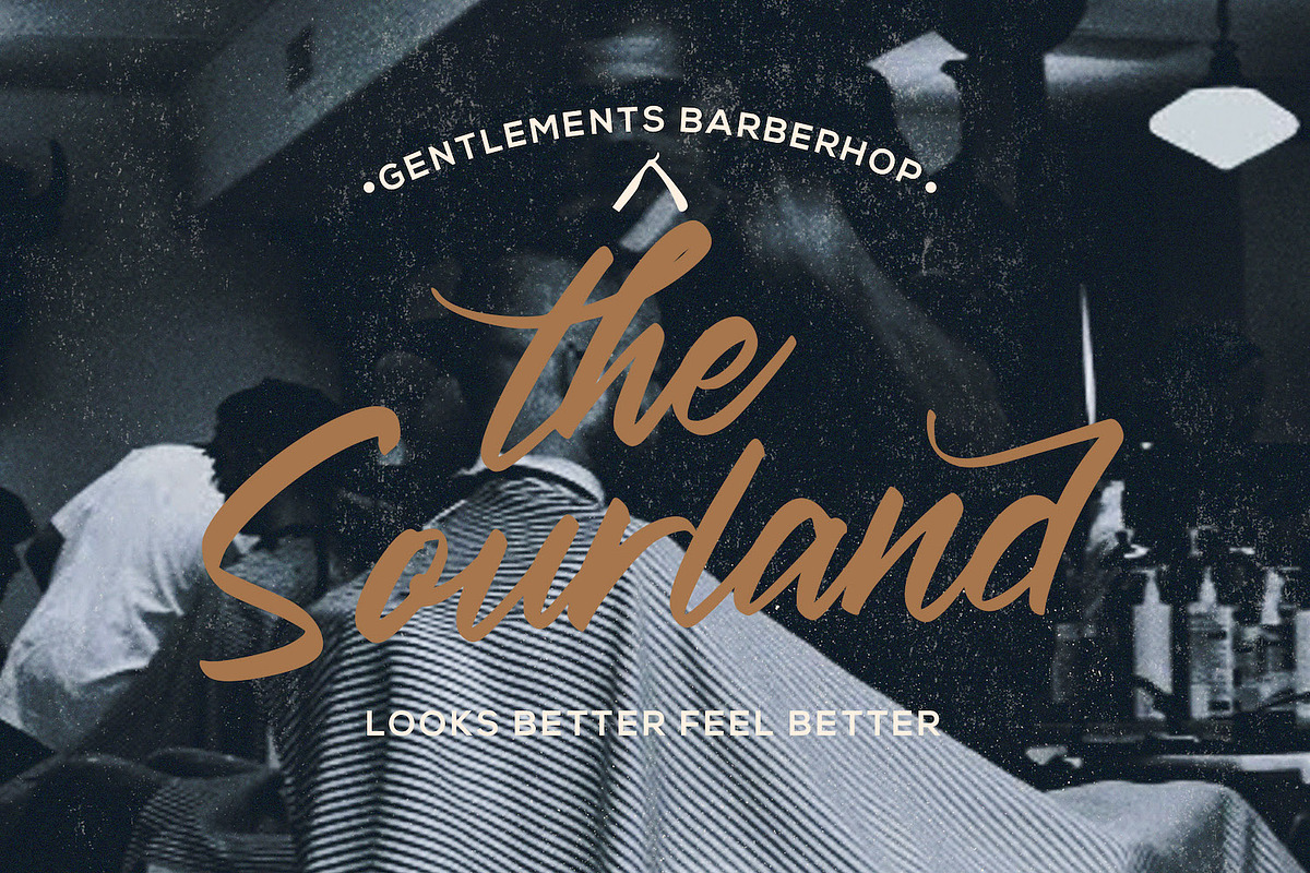 Haredang - Bold Script Font preview 8