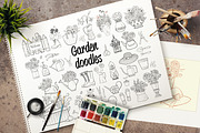 Garden doodles, an Illustration by Elina_Li (Thumbnail 1 of 8)