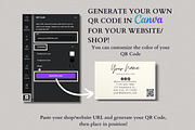 Business Card Lash Editable in Canva, a Business Card Template by KnowyourLabel (Thumbnail 5 of 5)