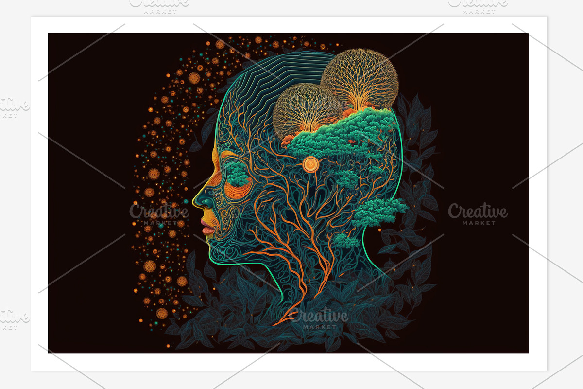 Sham Collection · Shaman Art, a Person Illustration by milatovar (Photo 2 of 18)