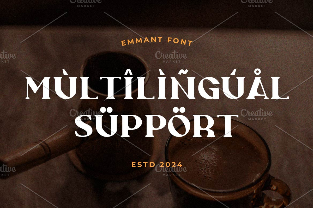 Emmant Stylish Serif Font, a Serif Font by Artiveko (Photo 6 of 7)