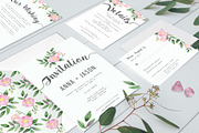 Rose Hip Watercolor Wedding Suite, an Invitation Template by Love Design (Thumbnail 2 of 14)