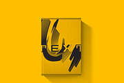 Modern Optical Typography Poster Set, a Poster Template by NJ Himel (Thumbnail 28 of 40)