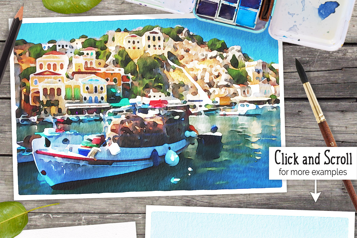 Watercolor Photo Effect Pro, a Plug-in Add-On by Drifter Studio (Photo 5 of 11)