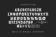 Toolap Scary Display Font, a Handwritten Font by Maulana Creative (Thumbnail 7 of 7)