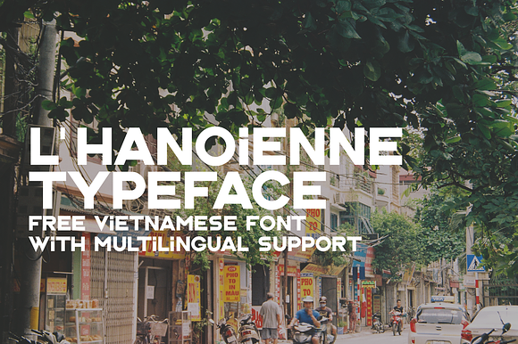 L'Hanoienne Typeface preview 8