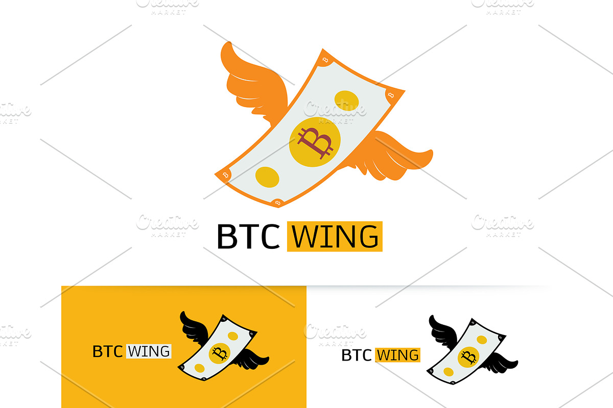 Logo bitcoin cryptocurrency money, a Branding & Logo Template by essense