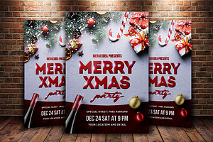 Merry Xmas Party Flyer