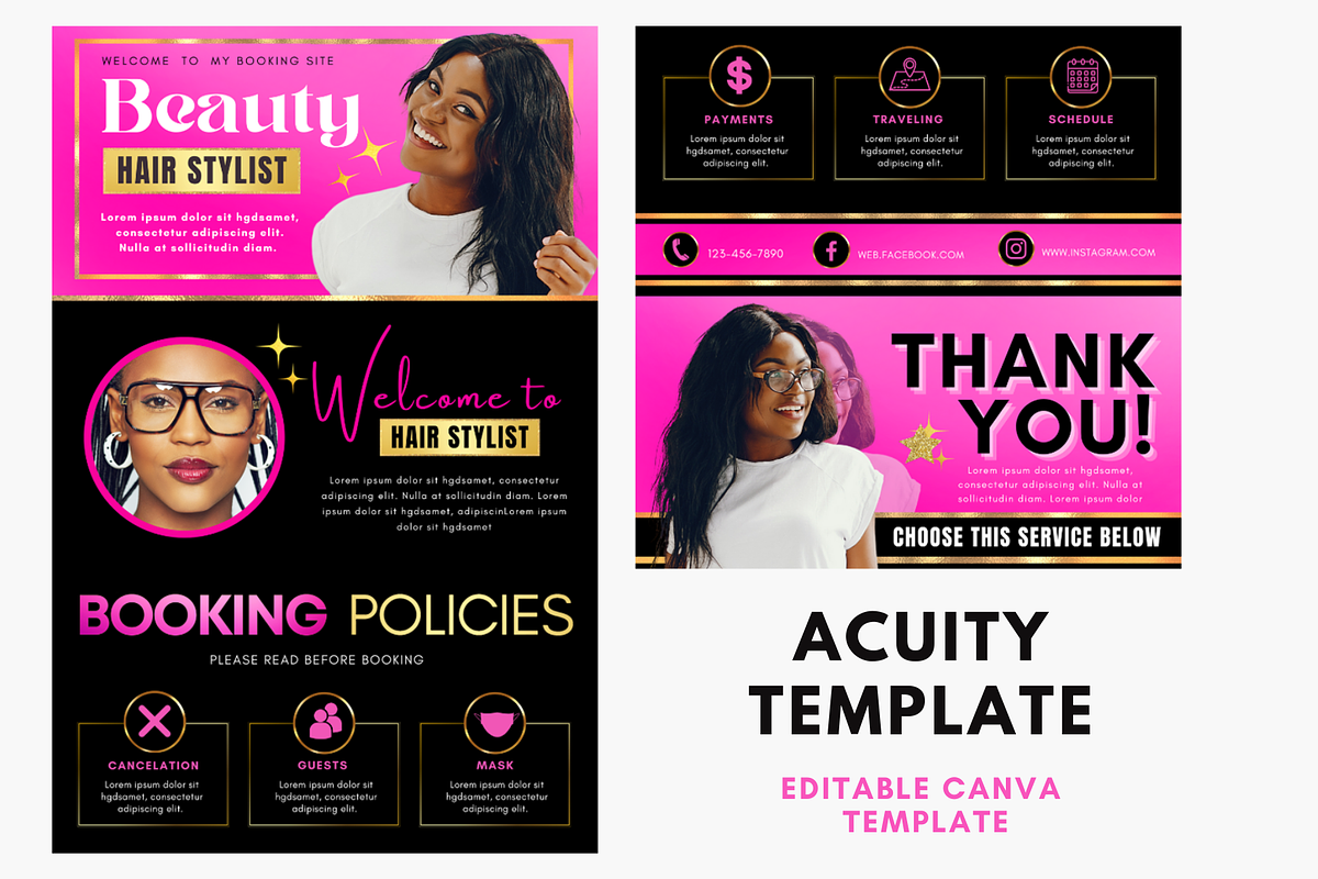 Acuity Scheduling Template, a Templates & Theme by TimCanvaTemplate (Photo 5 of 5)