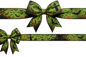 halloween bow transparent background