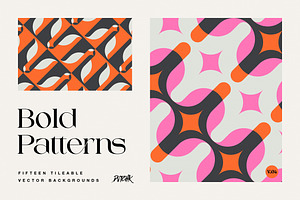 Bold Vector Patterns V.04, a Pattern Graphic by dvtchk