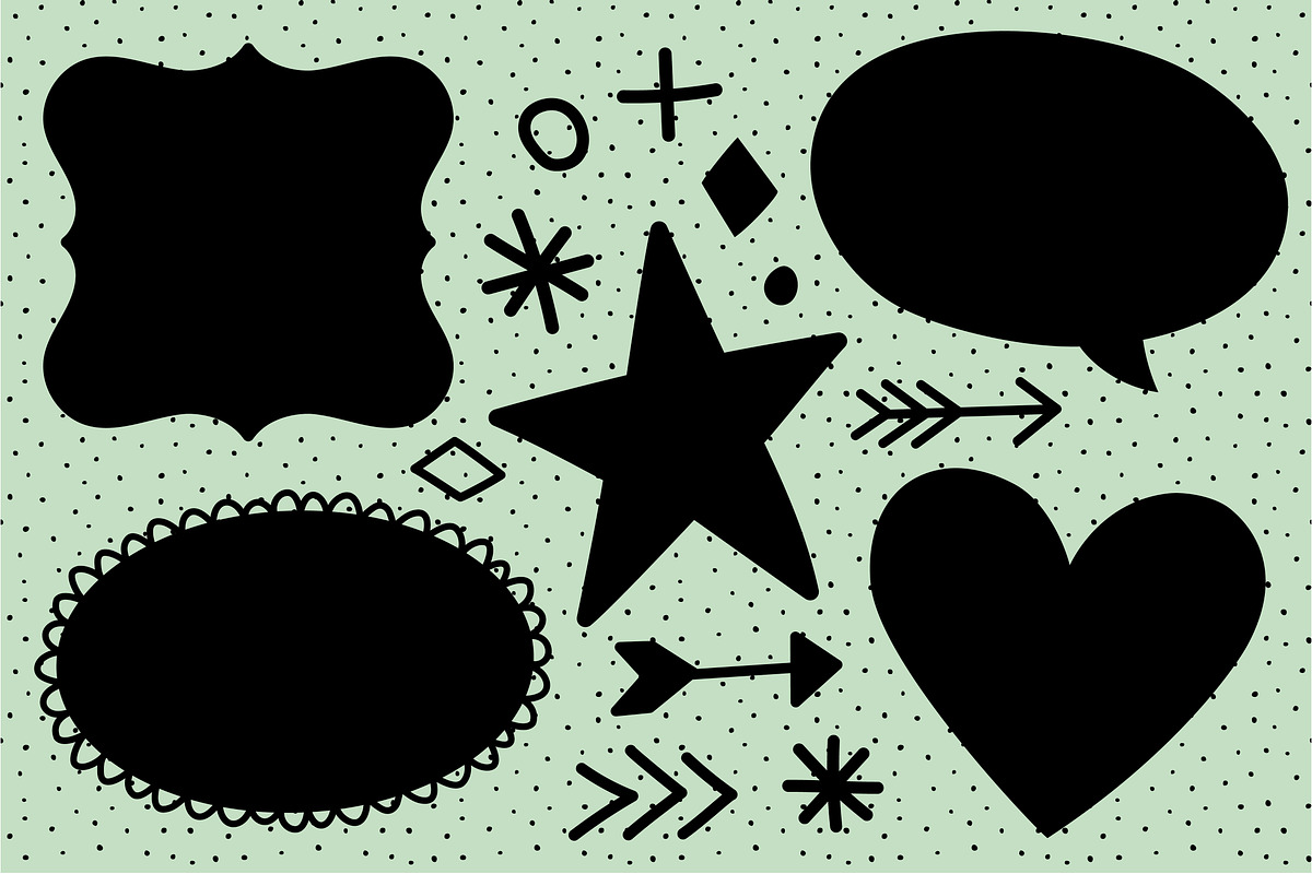 Simple Scribbles, a Graphic by Dish & Spoon Creative (Photo 3 of 4)